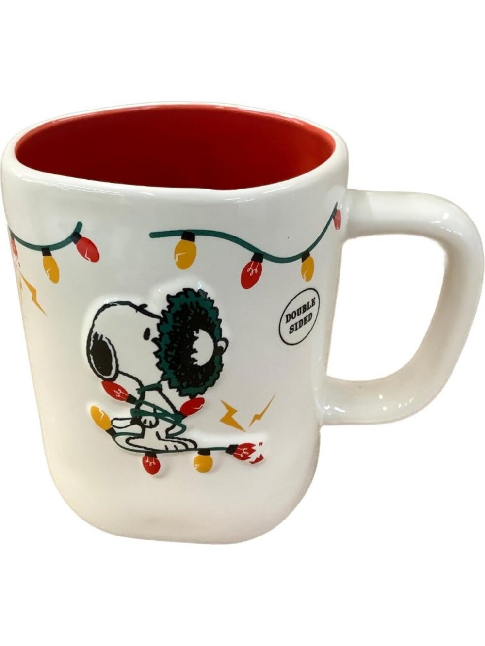 Merry and Bright Peanuts Christmas Mug - Festive Holiday Decor & Hanging